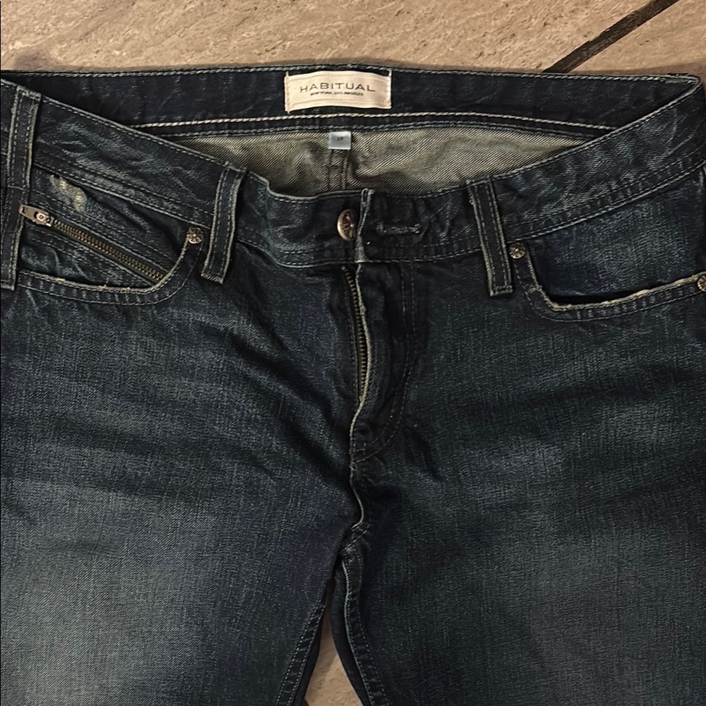 Habitual straight leg low rise jeans Sz 28 - Picture 2 of 11